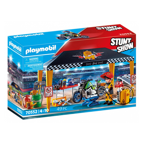 Playmobil Stunt Show - Műhelysátor (70552)