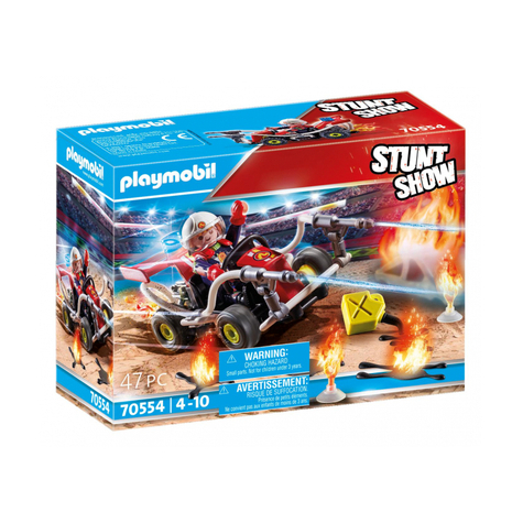Playmobil Stunt Show - Tűzoltóautó (70554)
