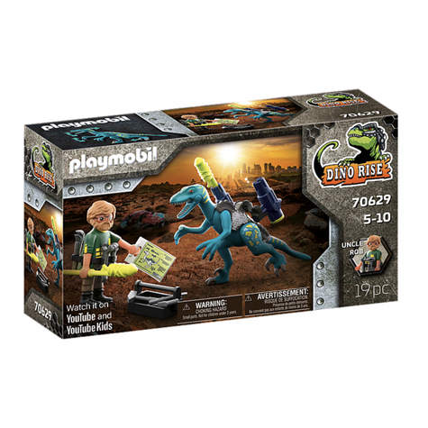 Playmobil Dino Rise - Rob Bácsi Harcra Kel (70629)