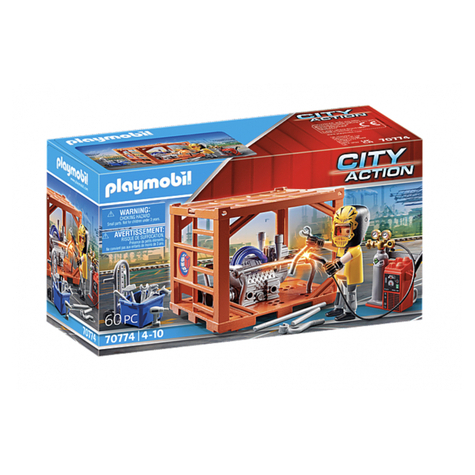 Playmobil City Action - Konténergyártás (70774)