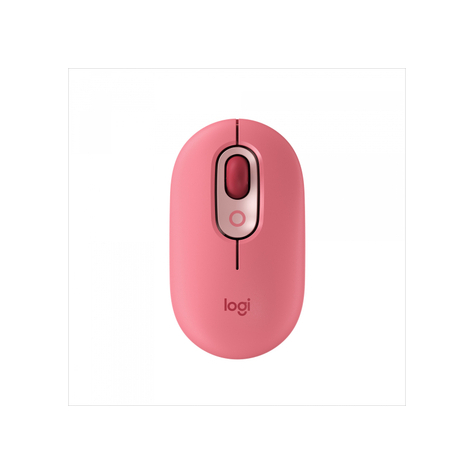 Logitech Wireless Pop Mouse Mit Emoji - Rosa - 910-006548