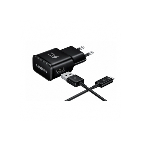 Samsung Usb Adapter + Micro Usb Kábel Fekete Bulk - Ep-Ta200ebe