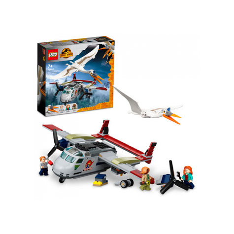 Lego Jurassic World - Quetzalcoatlu Repülőgépének Zuhanása (76947)