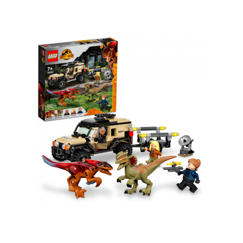Lego Jurassic World - Pyroraptor És Dilophosaurus Szállítóeszköz (76951)