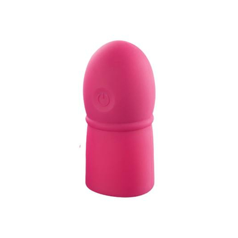 Masturbator Otouch - Super Striker Lengthening Penis Sleeve With Vibrations - Red