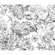 Fotó Háttérképek Gyapjú - Virágágyás - Méret 300 X 250 Cm