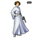 Öntapadós Nem Szőtt Tapéta/Fali Tetoválás - Star Wars Xxl Princess Leia - Méret 127 X 170 Cm
