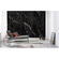 Non-Woven Wallpaper - Marble Black - Size 400 X 250 Cm